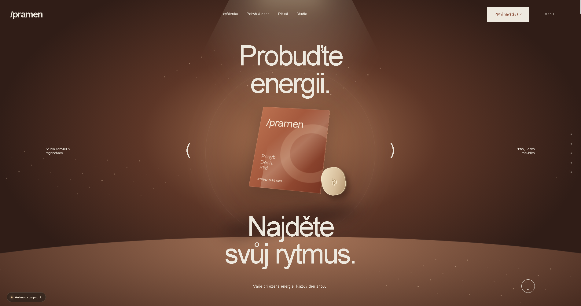 PRAMEN — Studio pohybu a regenerace